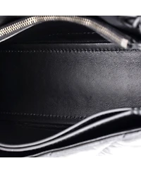 Pre-Owned Balenciaga Crush Chain Flap Bag Quilted Crushed Calfskin