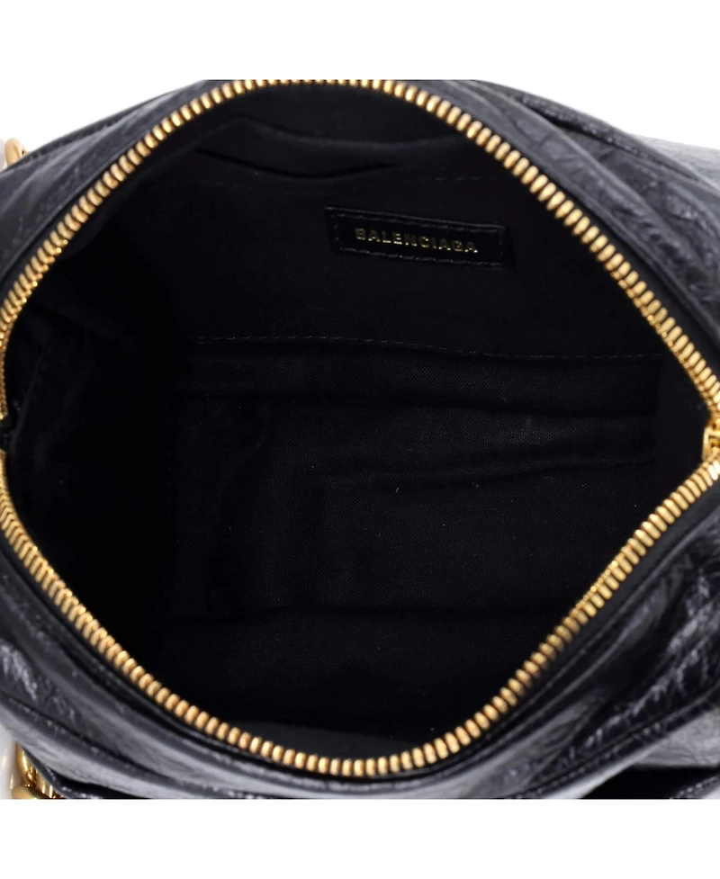 Pre-Owned Balenciaga Xs Monaco Camera Bag Leather