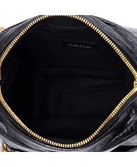 Pre-Owned Balenciaga Xs Monaco Camera Bag Leather
