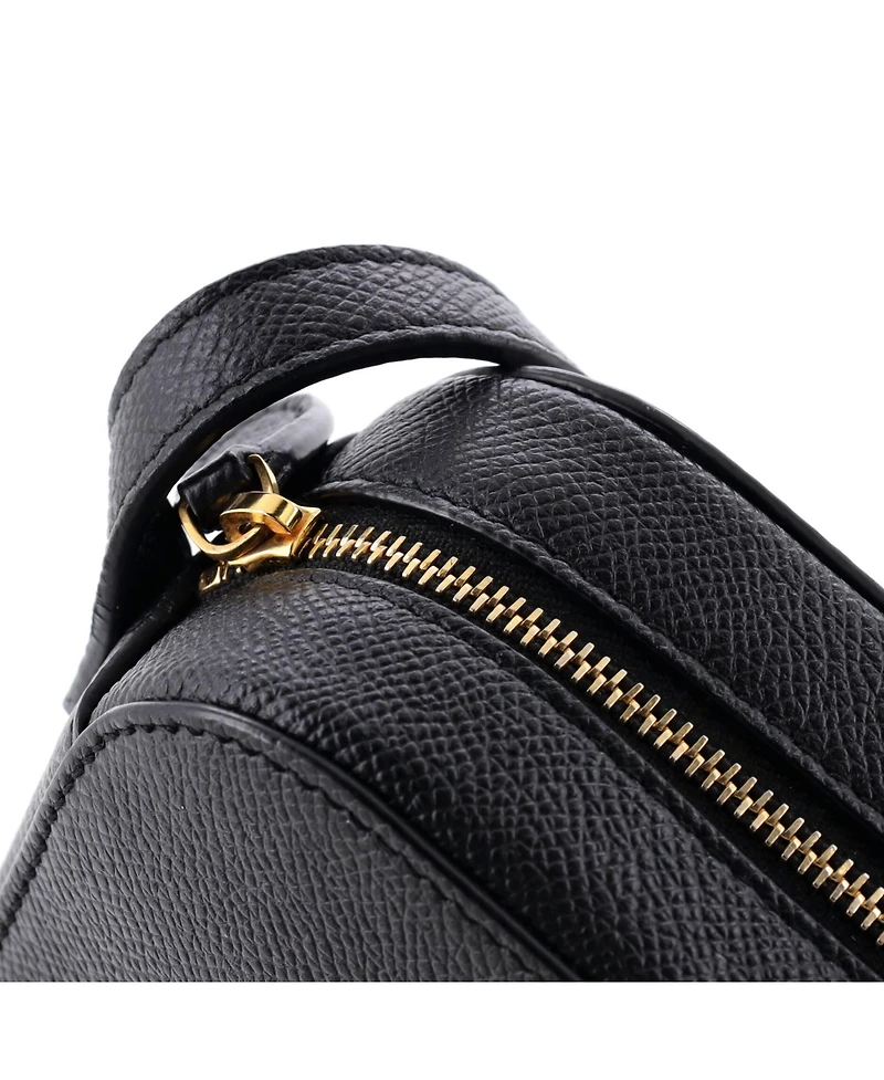 Pre-Owned Balenciaga Xs Logo Ville Camera Bag Leather