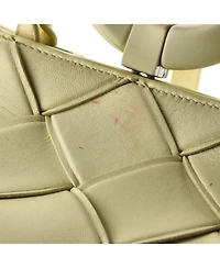 Pre-Owned Bottega Veneta Grasp Top Handle Bag Maxi Intrecciato Leather