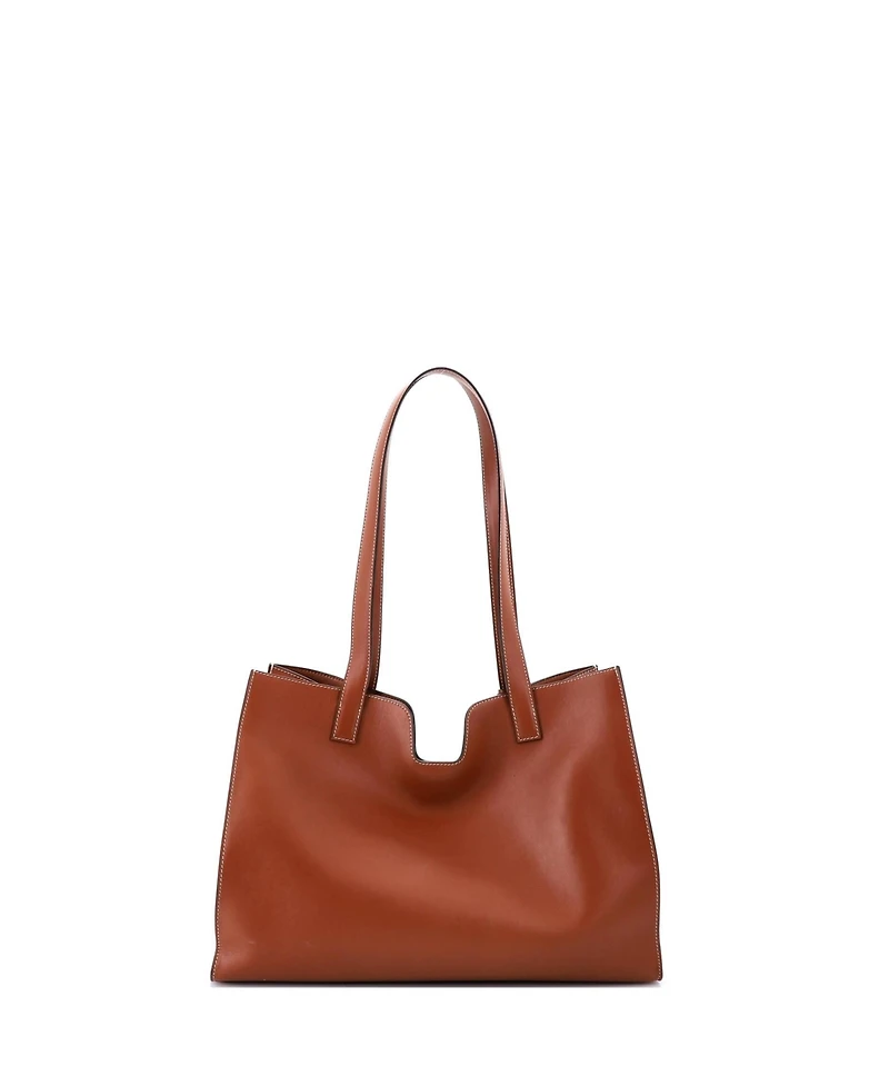 Pre-Owned Celine Cabas 16 Bag Smooth Calfskin