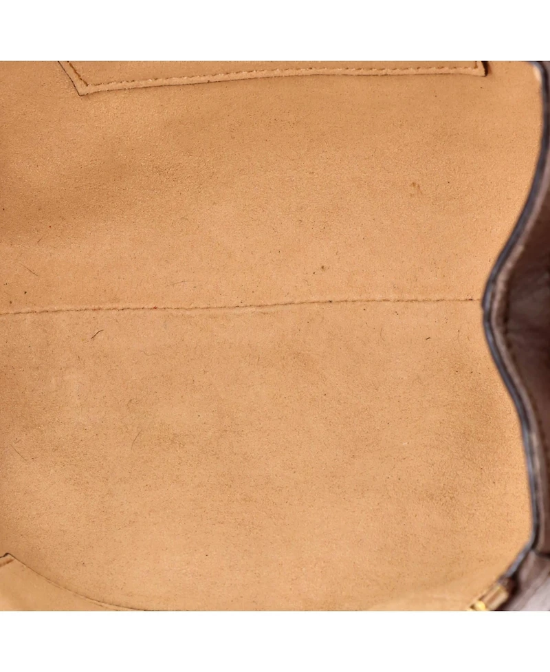 Pre-Owned Gucci Small Ophidia Top Handle Tote Gg Coated Canvas with Leather