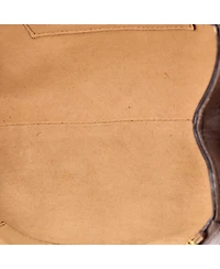 Pre-Owned Gucci Small Ophidia Top Handle Tote Gg Coated Canvas with Leather