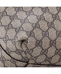 Pre-Owned Gucci Small Reversible Tote Gg Print Leather