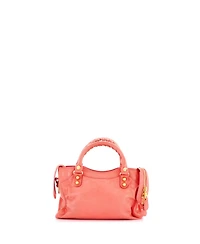 Pre-Owned Balenciaga Mini City Giant Studs Bag Leather