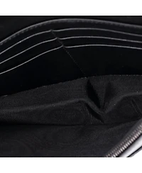 Pre-Owned Gucci Crystal Cat Wallet on Chain Guccissima Leather