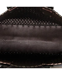 Pre-Owned Bottega Veneta Medium Cabat Tote Intrecciato Iridescent Nappa