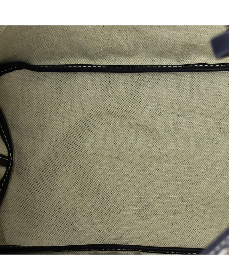 Pre-Owned Goyard Boheme Hobo Printed Coated Canvas