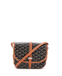 Pre-Owned Goyard Pm Belvedere Ii Messenger Bag Coated Canvas