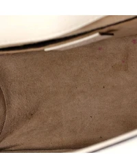 Pre-Owned Gucci Mini Sylvie Top Handle Bag Embellished Leather