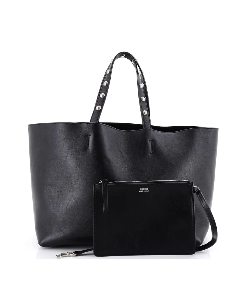 Pre-Owned Celine Small Phantom Soft Cabas Tote Studded Leather