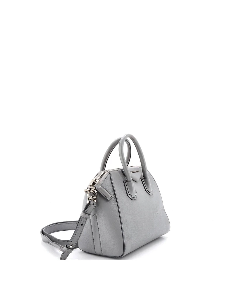 Pre-Owned Givenchy Mini Antigona Bag Leather