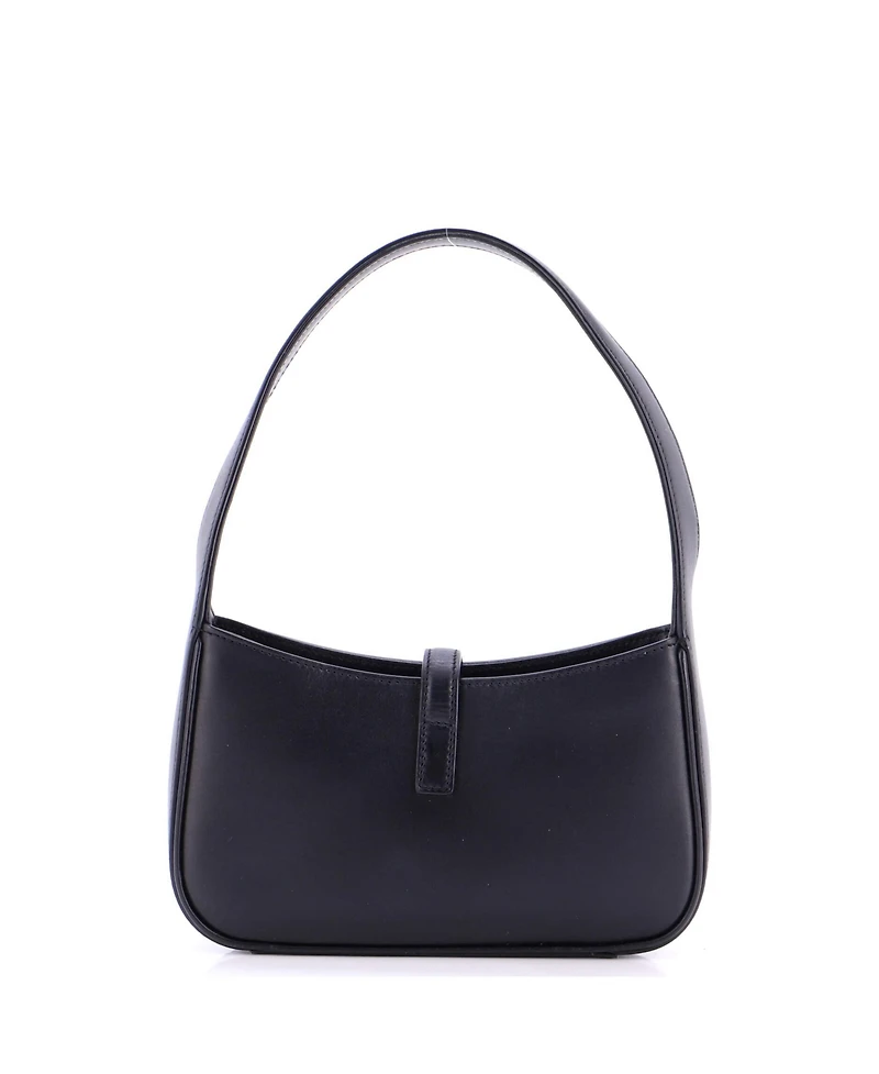 Pre-Owned Saint Laurent Mini Le 5 a 7 Hobo Leather