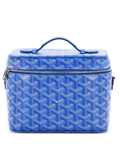 Pre-Owned Goyard Muse Vanity Case Coated Canvas