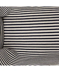 Pre-Owned Celine Large Cabas Thais Tote Triomphe Striped Canvas