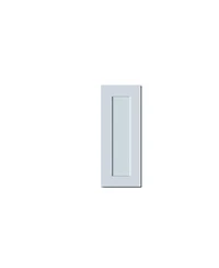 Boyel Living W12" x H30" Full Overlay Glass Cabinet Door for Custom Wall Cabinetry