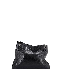 Pre-Owned Saint Laurent Medium Niki Shopping Tote Matelasse Chevron Leather