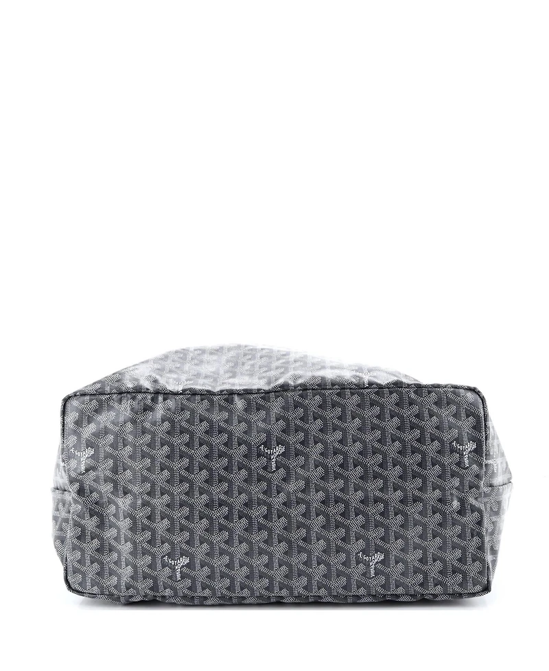 Pre-Owned Goyard Gm Saint Louis Reversible Tote Coated Canvas and Printed Canvas