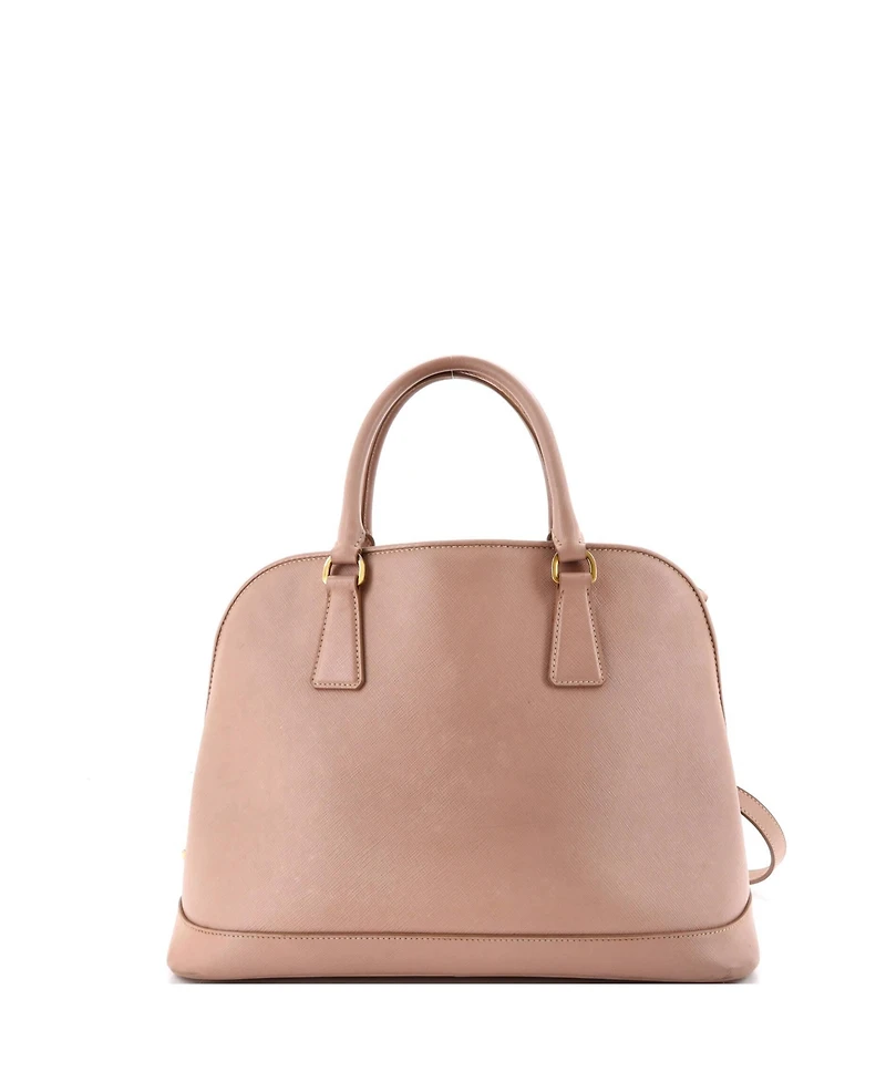 Pre-Owned Prada Large Open Promenade Bag Saffiano Leather