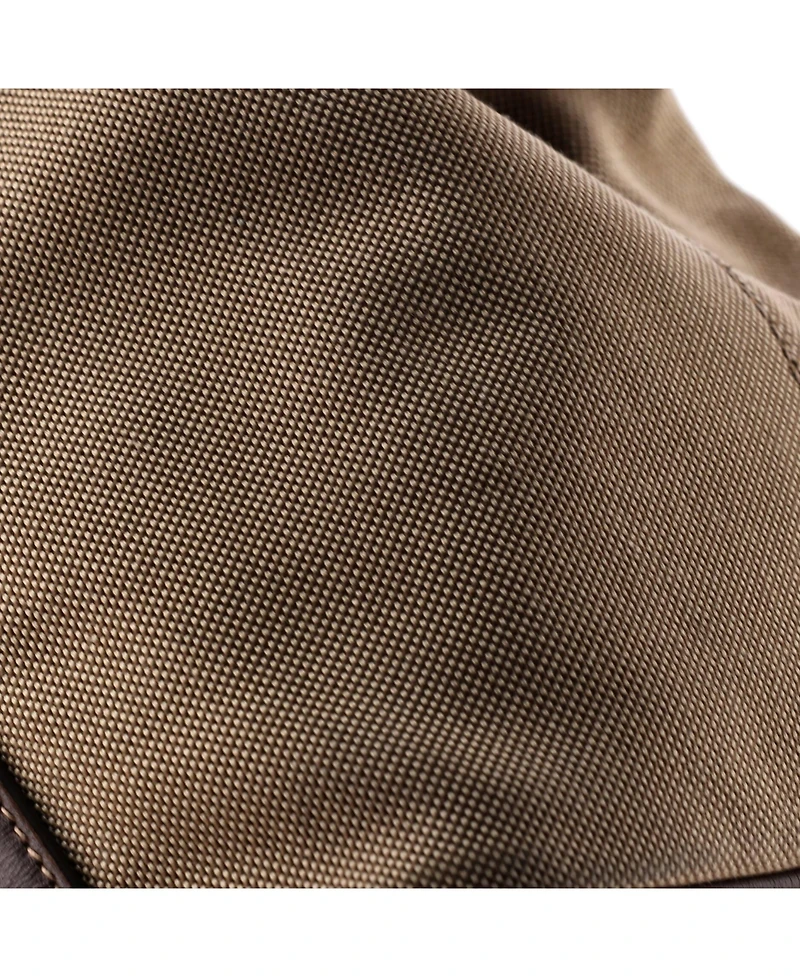 Pre-Owned Prada Medium Logo Convertible Tote Canvas with Leather