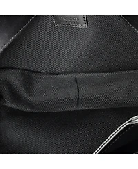 Pre-Owned Gucci Medium Gg Marmont Monochrome Flap Bag Matelasse Leather