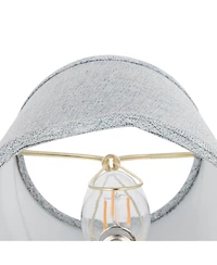 Springcrest Mylie Scallop Empire Lamp Shade 4x6x5.5 (Clip-On) Set of