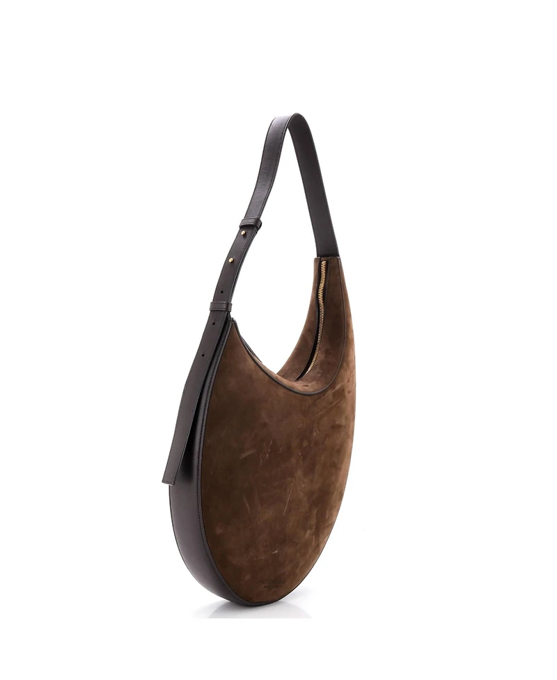 Pre-Owned Bottega Veneta Large Drop Shoulder Bag Suede