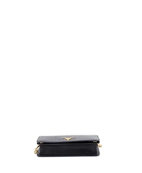 Pre-Owned Prada Mini Wristlet Wallet on Chain Saffiano Leather