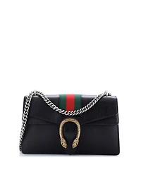 Pre-Owned Gucci Small Web Dionysus Bag Leather