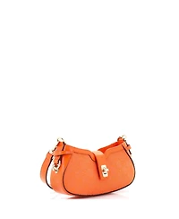 Pre-Owned Gucci Mini Moon Side Shoulder Bag Gg Canvas