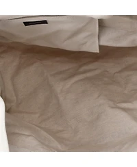 Pre-Owned Saint Laurent Maxi Rive Gauche Shopper Tote Canvas