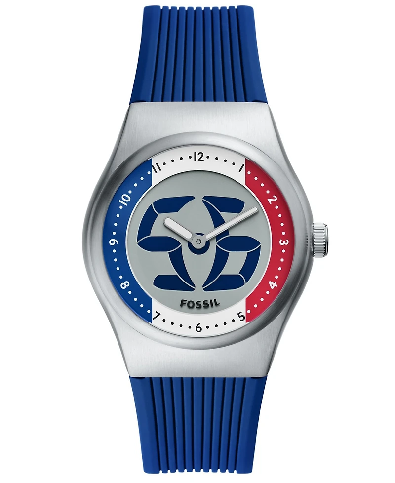 Fossil Men's World Flags Big Tic France Watch 40mm