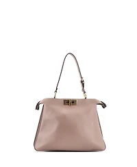 Pre-Owned Fendi Medium Soft Peekaboo ISeeU Bag Leather