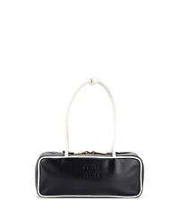 Pre-Owned Miu Miu Small Beau Top Handle Bag Leather