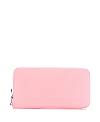 Pre-Owned Hermes Long Azap Zip Around Wallet Silk'in Epsom