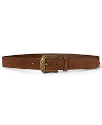 Lauren Ralph Suede Western Belt