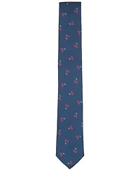 Bar Iii Men's Skinny-Fit Cherry Neat Tie, Macy's Exclusive