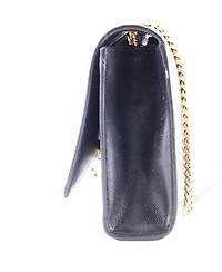 Pre-Owned Saint Laurent Medium Classic Monogram Crossbody Bag Grainy Leather