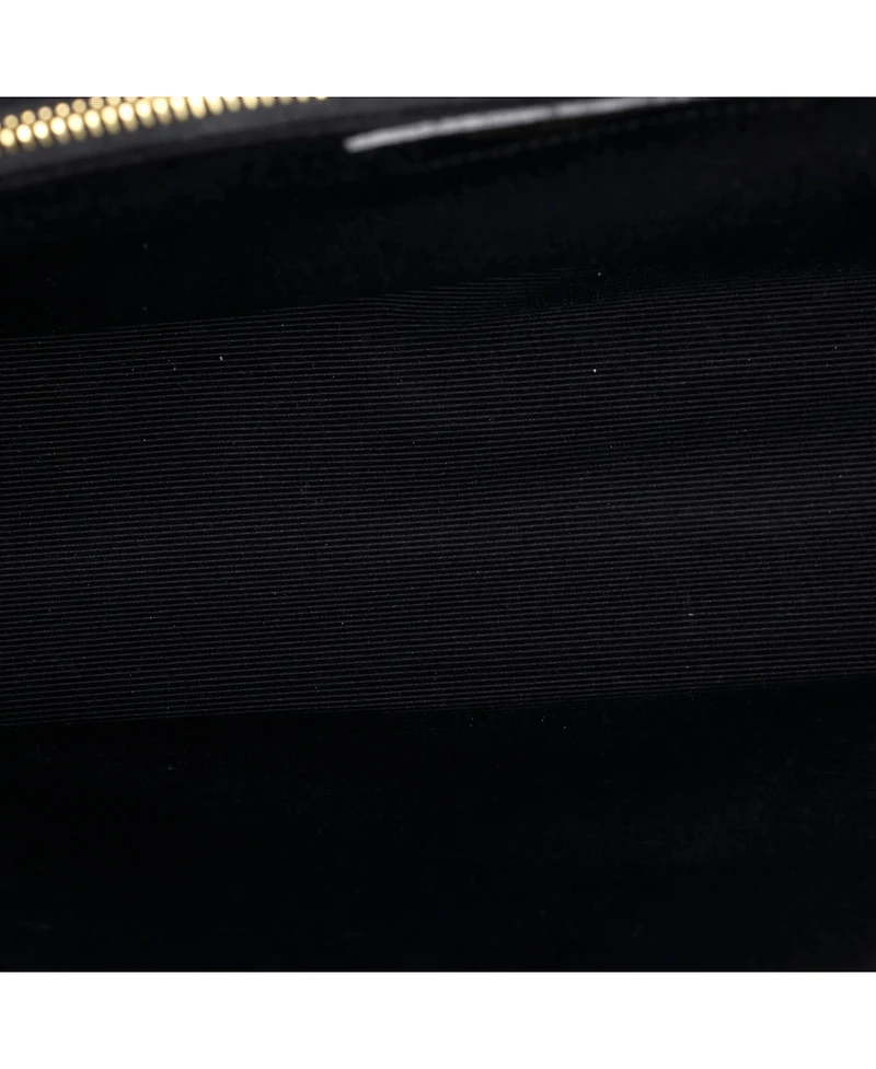 Pre-Owned Saint Laurent Large Classic Monogram Envelope Satchel Matelasse Chevron Leather