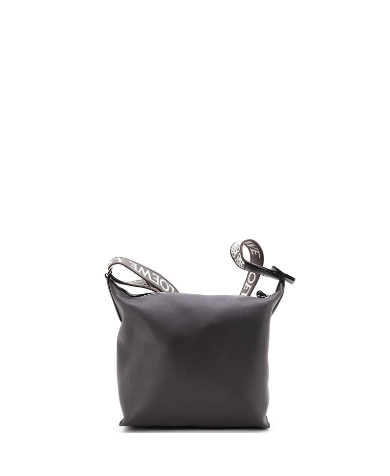 Pre-Owned Loewe Small Cubi Crossbody Bag Leather