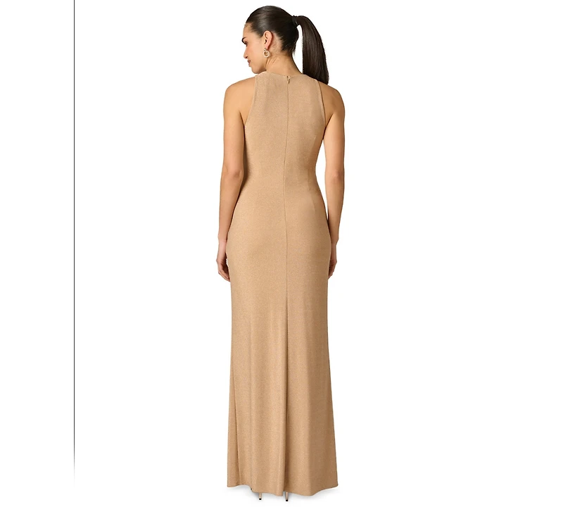 Adrianna Women's Crew Neck Long Dress
