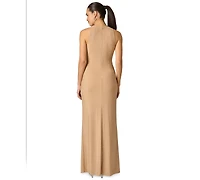Adrianna Women's Crew Neck Long Dress