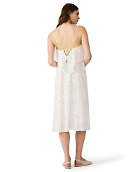 Steve Madden Women's Flavia Square Neck Midi Dress