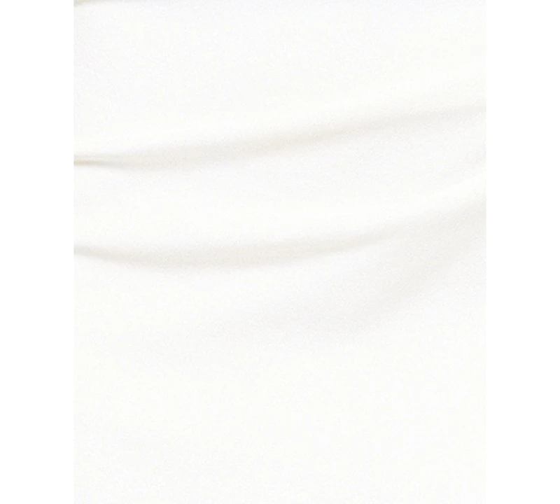 B&A By Betsy and Adam Women's V-Neck High-Low Cascade Dress