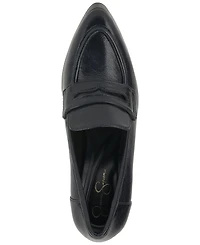 Jessica Simpson Women's Nanelie Pointed Toe High-Heel Platform Loafers