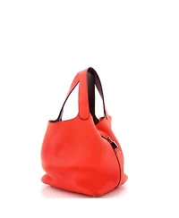 Pre-Owned HERMES Mm Eclat Picotin Lock Bag Clemence