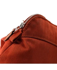 Pre-Owned HERMES Gm Bolide Ceinture Balle de Golf Belt Bag Toile and Leather
