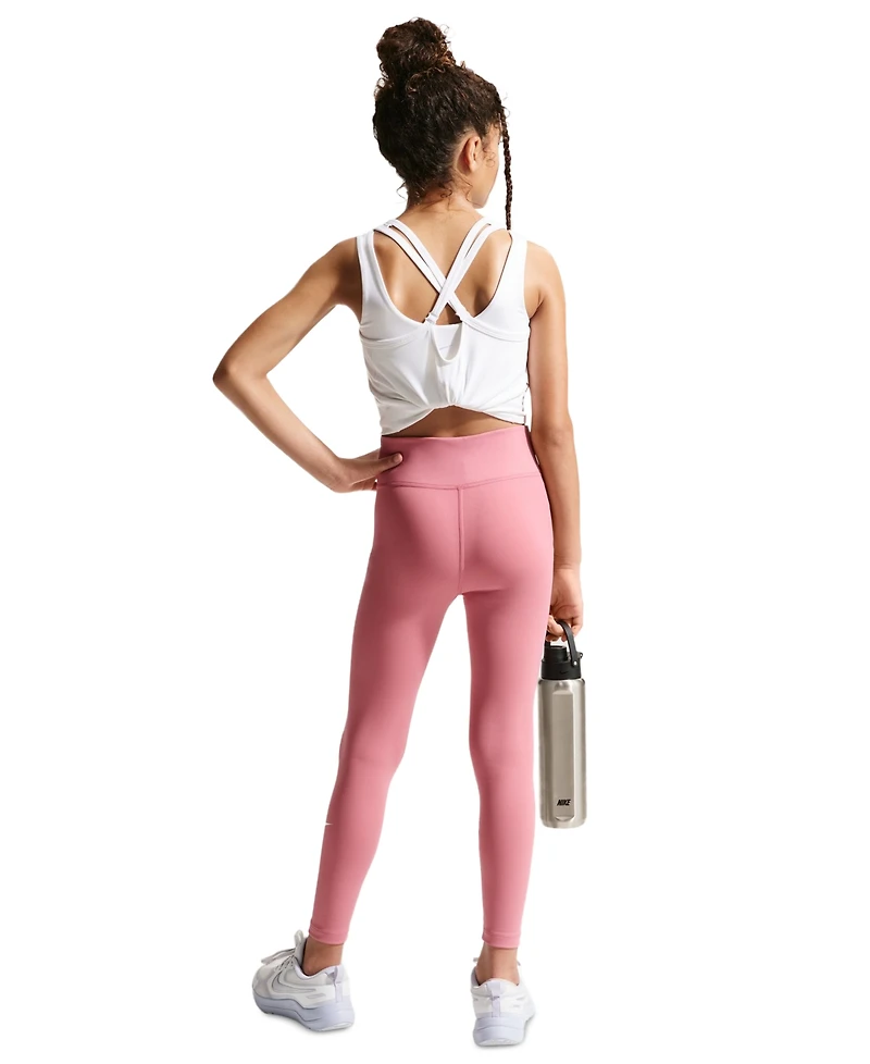 Nike Girls 7-20 One Dri-fit High-Waisted Leggings