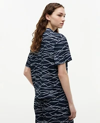 Tommy Hilfiger Women's Short-Sleeve Polyester Shirt